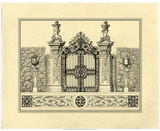Crackled Grand Garden Gate III Prints by O. Kleiner
