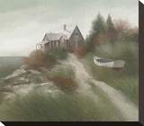 Autumn in Rockport Stretched Canvas Print by Albert Swayhoover