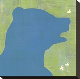 Bear Stretched Canvas Print by Erin Clark