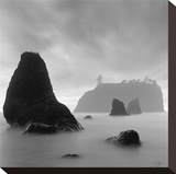 Ruby I Reproducción en lienzo de la lámina por Moises Levy