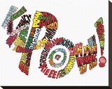 Kapow Stretched Canvas Print