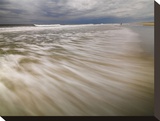 Being the Sea 1 Stretched Canvas Print by Derek Jecxz