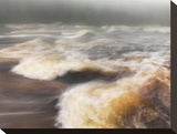 Wild River Stretched Canvas Print by Derek Jecxz