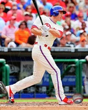 Chase Utley 2012 Action Photo