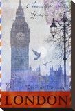 Big Ben Tower, London Stretched Canvas Print by Chris Vest