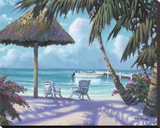 Margarita by the Tiki Reproduction transférée sur toile par Rick Novak
