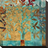 Serendipity Tree I Stretched Canvas Print by Louise Montillio