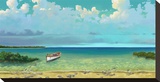 Schooner Island Reproduction transférée sur toile par Rick Novak