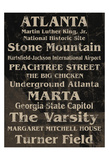 Atlanta Posters by Carole Stevens