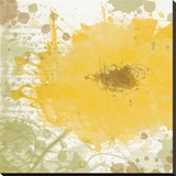 Modern Yellow Stretched Canvas Print by Irena Orlov
