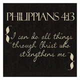 Philippians 4-13 Affiches par Taylor Greene