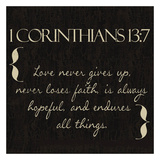 1 Corinthians 13-7 Prints by Taylor Greene