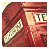 Phone Booth Poster by Taylor Greene