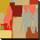 People III Stretched Canvas Print by Yashna 