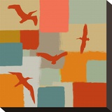 Birds II Stretched Canvas Print by Yashna 