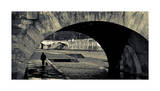A Man and His Dog Giclee Print by Sabri Irmak