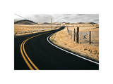 Rural Curve Giclee Print by David Winston