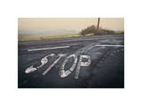 Stop Landscape Giclee Print by David Winston