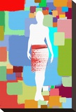 Fashion Sketches Stretched Canvas Print by Yashna 