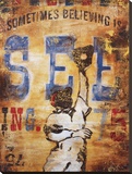 Believing Is Seeing Reproduction transférée sur toile par Rodney White