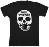 Neil Young - Twisted Road Skull Tshirts