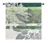 Graphic Blooms II Wall Tapestry