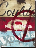 Regret Is Not Part Of My Lexicon Stretched Canvas Print by Rodney White