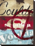Regret Is Not Part Of My Lexicon Reproduction transférée sur toile par Rodney White