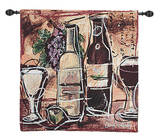 Wine and Cheese Wall Tapestry