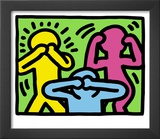 Pop Shop (See No Evil, Hear No Evil, Speak No Evil) Posters by Keith Haring