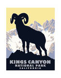 Kings Canyon Reproduction procédé giclée par Steve Forney