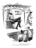 "There's a small gland in the center of the skull called the pituitary, an…" - New Yorker Cartoon Premium Giclee Print by Barney Tobey