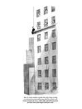 "But, sir, many analysts consider this only a long-overdue correctional mo…" - New Yorker Cartoon Premium Giclee Print by Carl Rose