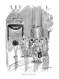 "Mama—does God live here" - New Yorker Cartoon Premium Giclee Print by Helen E. Hokinson