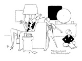 "Mother, Junior's being Mencken again." - New Yorker Cartoon Premium Giclee Print by Gardner Rea