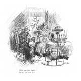 "Did you like Paris"-"Well, yes and no." - New Yorker Cartoon Premium Giclee Print by Perry Barlow
