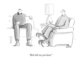 "Bob tells me you hunt." - New Yorker Cartoon Premium Giclee Print by Julia Suits
