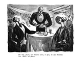 HE: Oui, garçon, hors d'œuvres variés, et après, des cêpes Bordelais. -SHE… Premium Giclee Print by Peter Arno