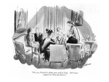"Oh, yes, Harold is doing very well at Yale.  He's been tapped for Skin an…" - New Yorker Cartoon Premium Giclee Print by Helen E. Hokinson