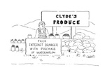 Clyde's Produce - Cartoon Premium Giclee Print by Carole Cable