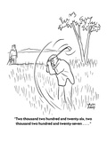 "Two thousand two hundred and twenty-six, two thousand two hundred and twe…" - Cartoon Premium Giclee Print by Chon Day