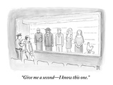 "Give me a second—I know this one." - New Yorker Cartoon Premium Giclee Print by Paul Noth