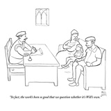 "In fact, the work's been so good that we question whether it's Will's own." - New Yorker Cartoon Premium Giclee Print by Paul Noth