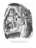 "Why, it's that employment manager from the Edgewater Tool and Die Company." - New Yorker Cartoon Premium Giclee Print by Jr., Whitney Darrow