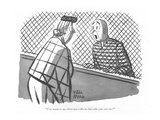 "You mean to say there was a file in that cake you sent me!" - New Yorker Cartoon Premium Giclee Print by Peter Arno