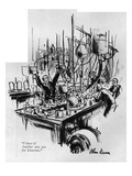 "I have it! Another new use for Listerine." - New Yorker Cartoon Premium Giclee Print by Alan Dunn