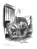 "I wish I had a good detective story." - New Yorker Cartoon Premium Giclee Print by Kemp Starrett