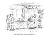 "I'm not spinning—I'm contextualizing." - New Yorker Cartoon Premium Giclee Print by Barbara Smaller