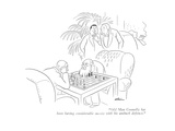 "Old Man Connelly has been having considerable success with his ambush def…" - New Yorker Cartoon Premium Giclee Print by Unknown Alain