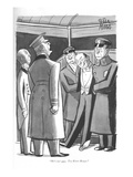 "He's not ours. Try River House." - New Yorker Cartoon Premium Giclee Print by Peter Arno